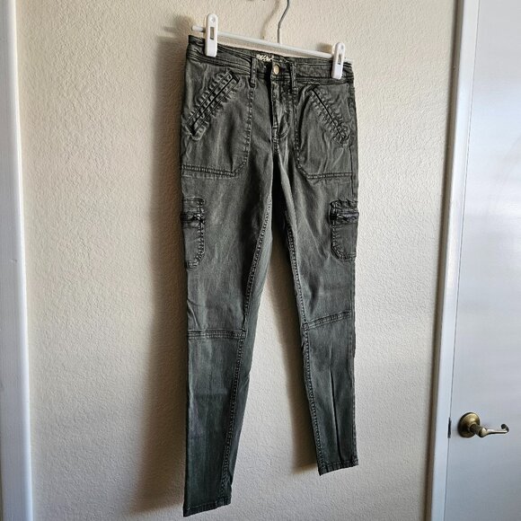 Mossimo Supply Co. Army Green Jegging - Super Stretch - Size 2 / 26 - Picture 6 of 6